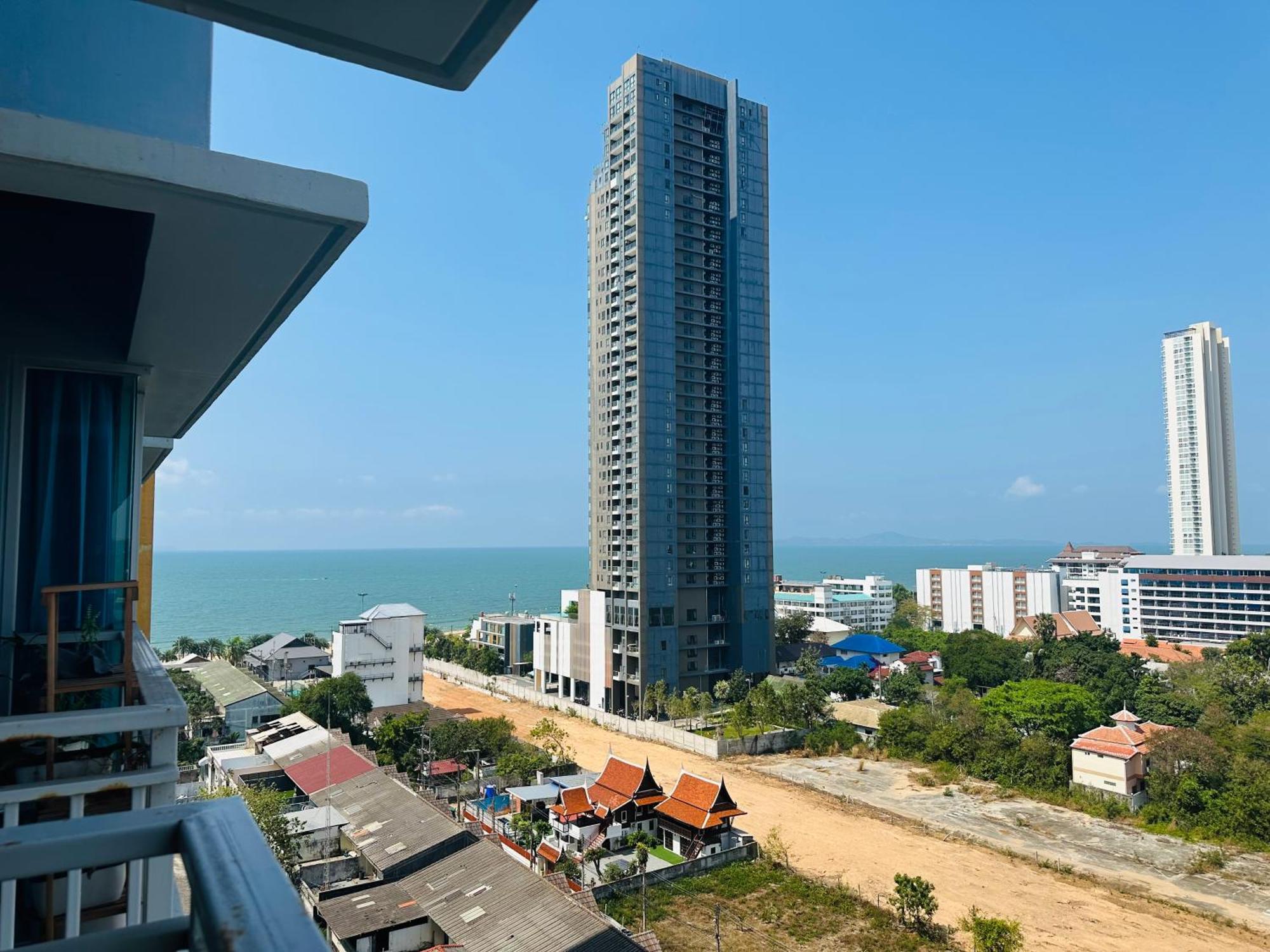 Seaview Beach Room Lumpini-Pool And Gym Face To Ocean หาดจอมเทียน ภายนอก รูปภาพ